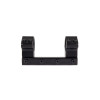 Montage monobloc 2 colliers 25.4mm H 21mm rail 11mm — vue 3