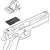 Platine pour point rouge CZ Shadow — vue 10