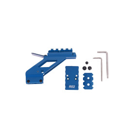 Rail optique alu Blue