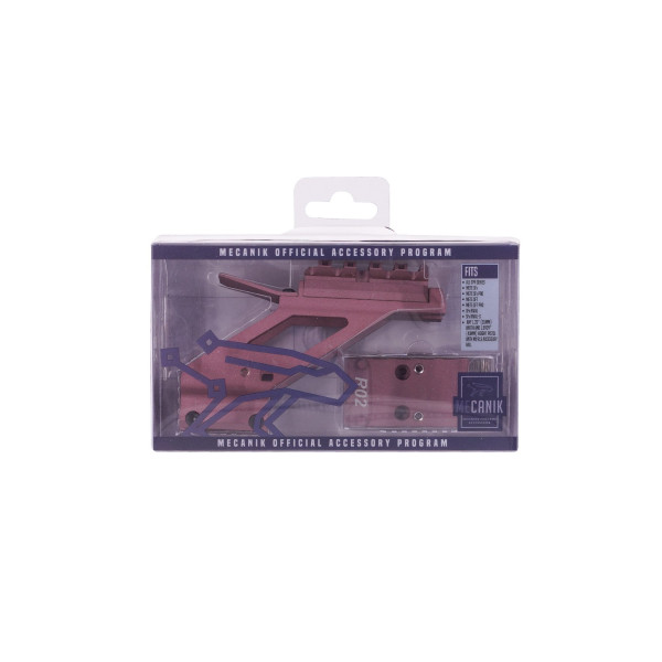 Rail optique alu light bronze — vue 4