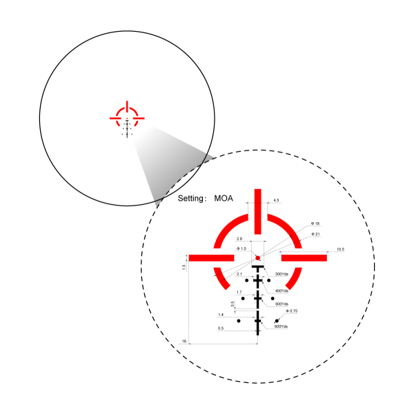 Point rouge Paragon 3x18VEPS MBR — vue 6