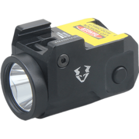 Lampe tactique compacte pistolet 40/200/500 lm