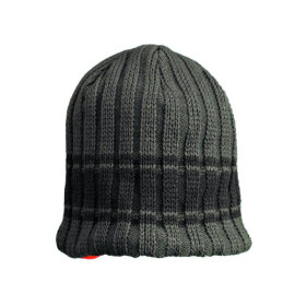 Bonnet polaire reversible vert/orange fluo — vue 2