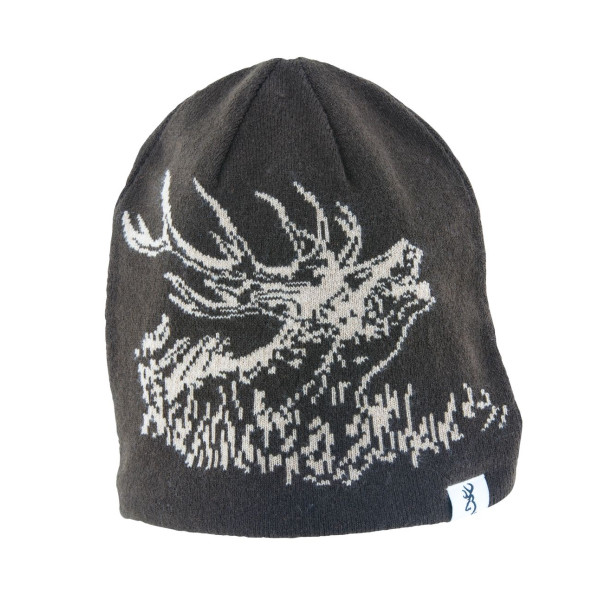 Bonnet Deerscene Marron Orange — vue 2