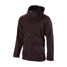 Parka Norfolk Dark Brown M — vue 2