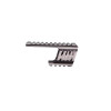 Rail CNC DW715 Steel gris — vue 3