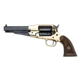 Réplique 1858 RM Laiton Sheriff Quadrillée Cal 44 PN