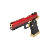 Pistolet airsoft GBB AW Custom HX1004 Split Red — vue 2