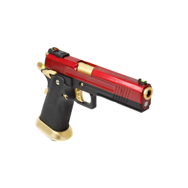 Pistolet airsoft GBB AW Custom HX1004 Split Red — vue 4