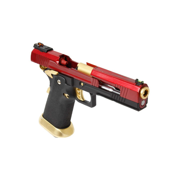 Pistolet airsoft GBB AW Custom HX1004 Split Red — vue 5