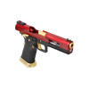 Pistolet airsoft GBB AW Custom HX1004 Split Red — vue 5