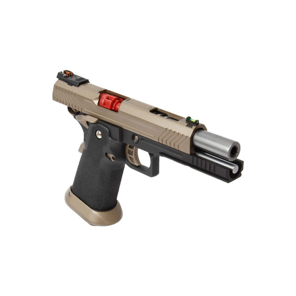 Pistolet airsoft GBB AW Custom HX1103 Full Tan — vue 3