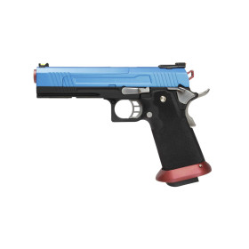 Pistolet airsoft GBB AW Custom HX1005 Split Blue — vue 2