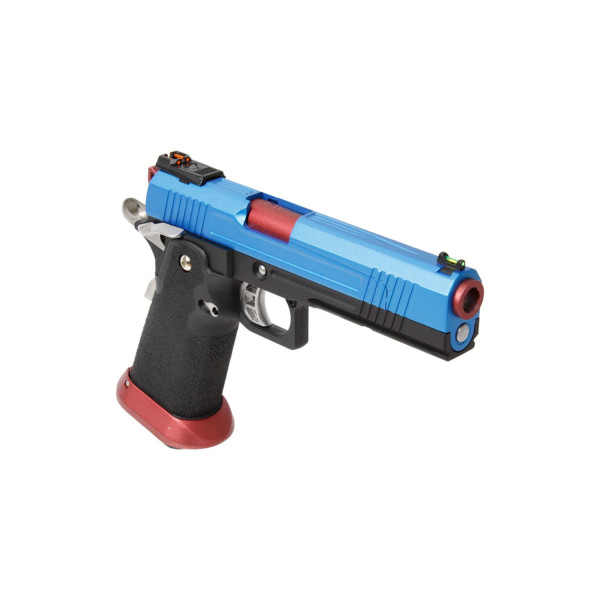 Pistolet airsoft GBB AW Custom HX1005 Split Blue — vue 6