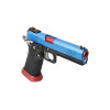 Pistolet airsoft GBB AW Custom HX1005 Split Blue — vue 6
