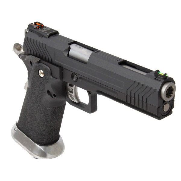 Pistolet airsoft GBB AW Custom HX1102 Full Black — vue 2