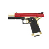 Réplique airsoft pistolet gaz GBB AW Custom HX1104 Full Red — vue 2
