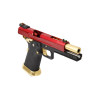 Réplique airsoft pistolet gaz GBB AW Custom HX1104 Full Red — vue 6
