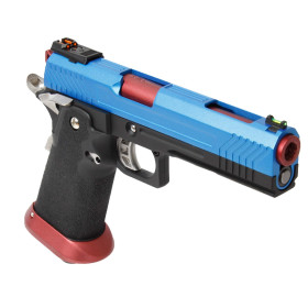 Réplique pistolet airsoft GBB AW Custom HX1105 Full Blue