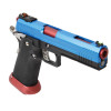 Réplique pistolet airsoft GBB AW Custom HX1105 Full Blue