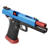 Réplique pistolet airsoft GBB AW Custom HX1105 Full Blue — vue 2