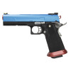 Réplique pistolet airsoft GBB AW Custom HX1105 Full Blue — vue 3