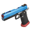 Réplique pistolet airsoft GBB AW Custom HX1105 Full Blue — vue 5