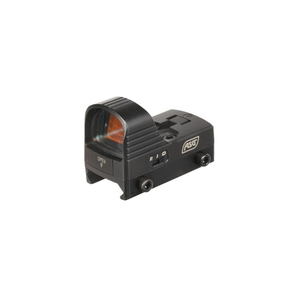 Point rouge micro ASG visée électronique compacte rail Picatinny Weaver airsoft — vue 2