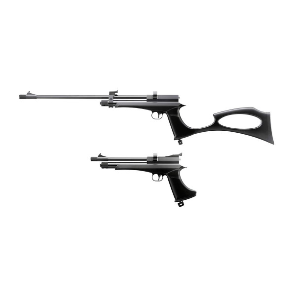Pistolet CO2 Snowpeak CP2 calibre 4,5 mm noir — vue 3