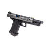 Réplique GBB gaz Hi-Capa 5.1 Noir et Gris 1,0 J Vorsk — vue 3