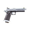 Réplique GBB airsoft Hi-Capa 5.1 Vorsk Noir et Chrome 1,0 J — vue 4