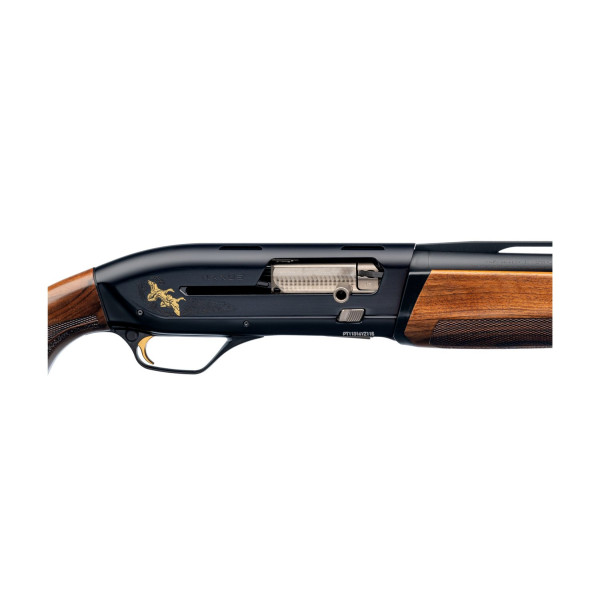 Fusil semi-automatique Browning Maxus 2 Wood Black Gold calibre 12 Magnum 76 mm — vue 6