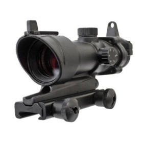 Viseur point rouge ACOG style 1x32 Tactical OPS finition noire — vue 2