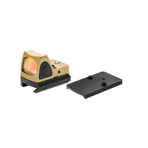 Point rouge viseur réflexe RMR Tactical OPS RMR TAN finition sable — vue 2