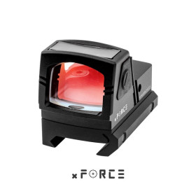 Viseur Point Rouge Mini Solaire Tactical OPS noir – red dot compact à alimentation solaire — vue 2