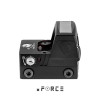 Viseur Point Rouge Mini Solaire Tactical OPS noir – red dot compact à alimentation solaire — vue 4