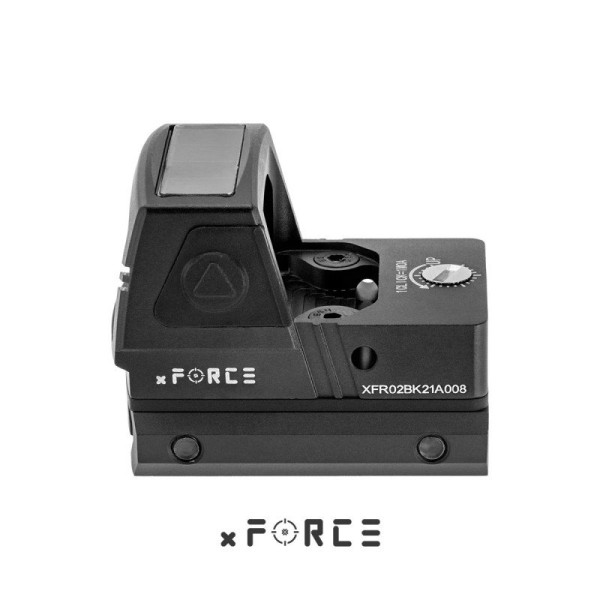 Viseur Point Rouge Mini Solaire Tactical OPS noir – red dot compact à alimentation solaire — vue 5