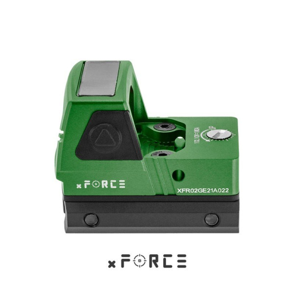 Point rouge mini solaire réticule vert Tactical OPS — vue 2