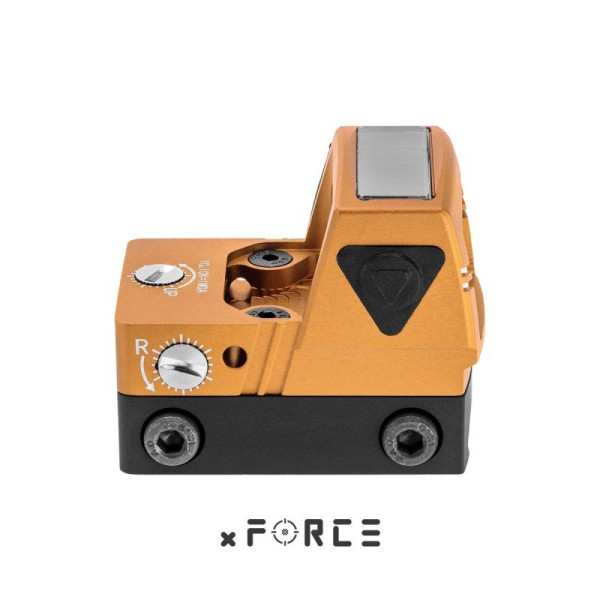 Viseur point rouge mini solaire Tactical OPS Orange — vue 3