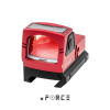 Viseur point rouge mini solaire Tactical OPS réticule rouge alimentation photovoltaïque rail Picatinny — vue 2
