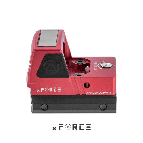 Viseur point rouge mini solaire Tactical OPS réticule rouge alimentation photovoltaïque rail Picatinny — vue 3