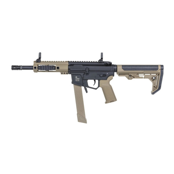 Réplique longue airsoft électrique Specna Arms SA-FX01 FLEX X-ASR Tan et Noir G2 — vue 4