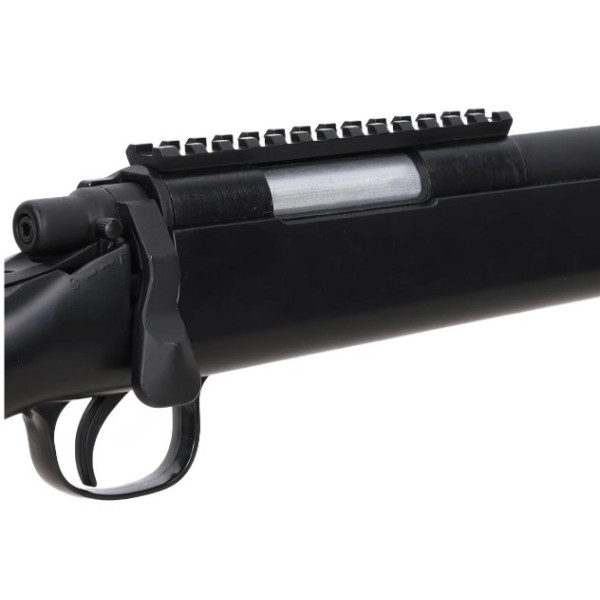 Réplique airsoft bolt-action Specna Arms SA M700 Retro en noir 6 mm — vue 3
