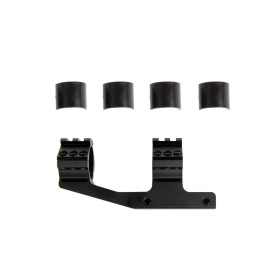Rail double montage lunette Specna Arms finition noire compatible Picatinny Weaver — vue 2