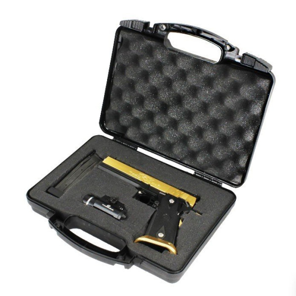 Mallette rigide pistolet airsoft 6mm pré-découpée Tactical OPS — vue 3