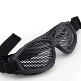 Masque tactique grillage noir Tactical OPS — vue 2