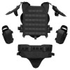 Armure tactique Tactical OPS Iron Warrior Noire — vue 2