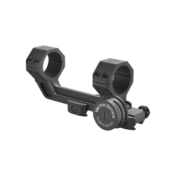 Montage monobloc Picatinny 30 mm avec indicateur d'angle Vector Optics — vue 2