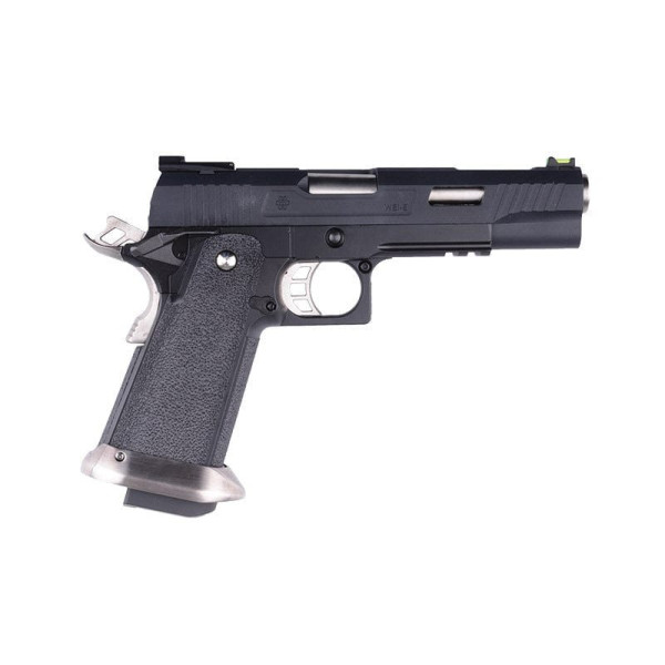 Pistolet airsoft GBB 6mm WE Hi-Capa 5.1 WET REX Long Noir — vue 2