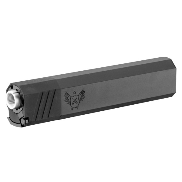 Silencieux Airsoft PPS 14mm CCW noir 180 mm ou 220 mm — vue 7